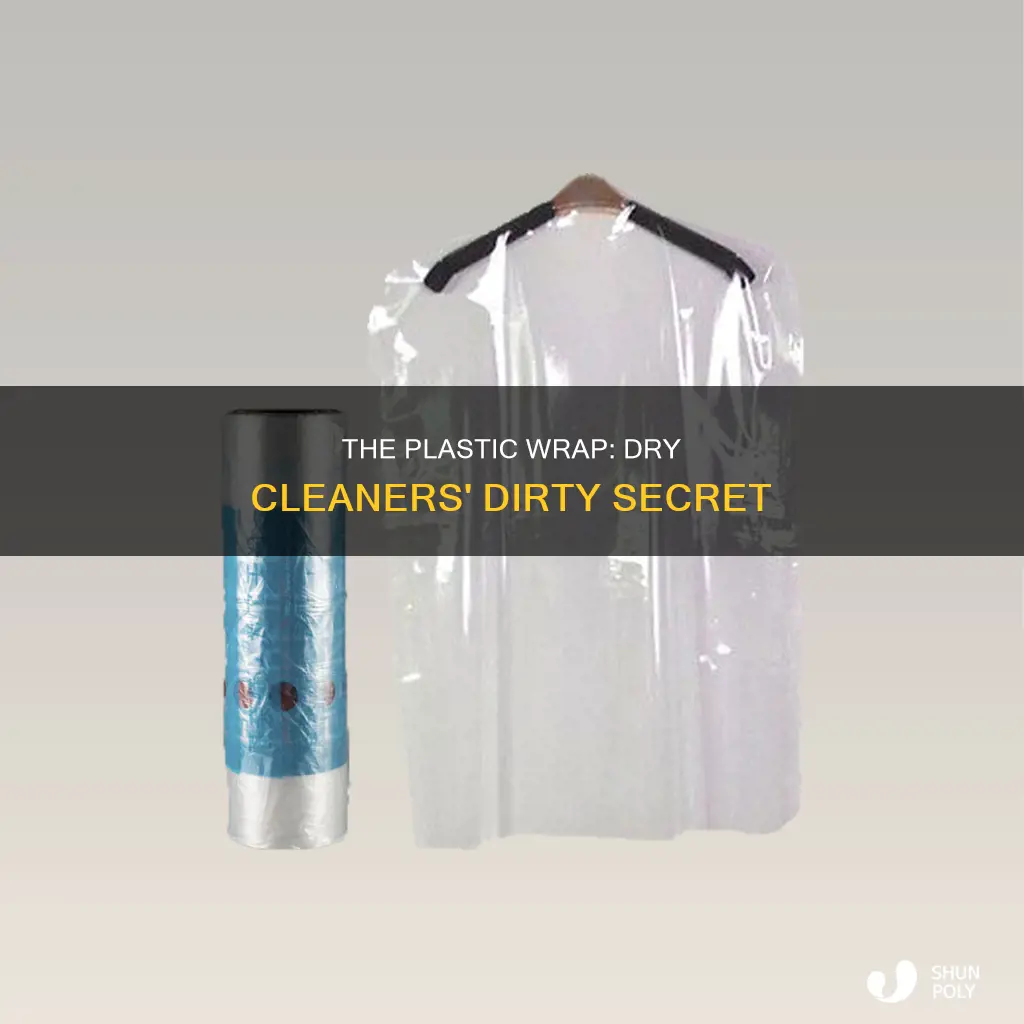 what is the plastic fron drycleaners called