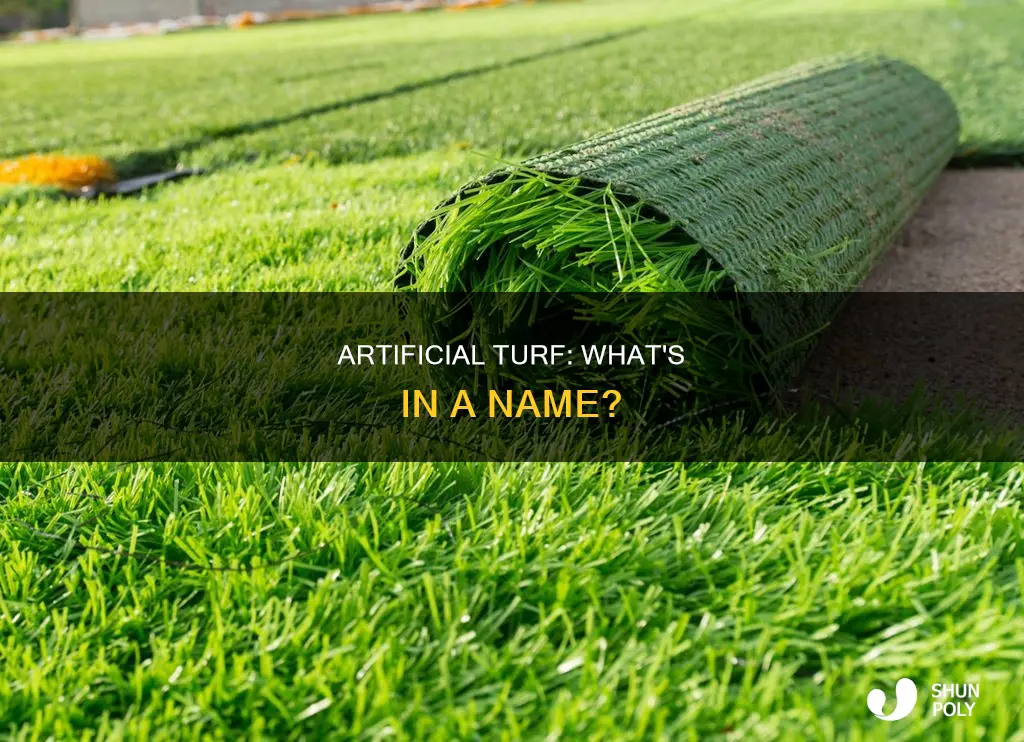 what is the plastic grass called