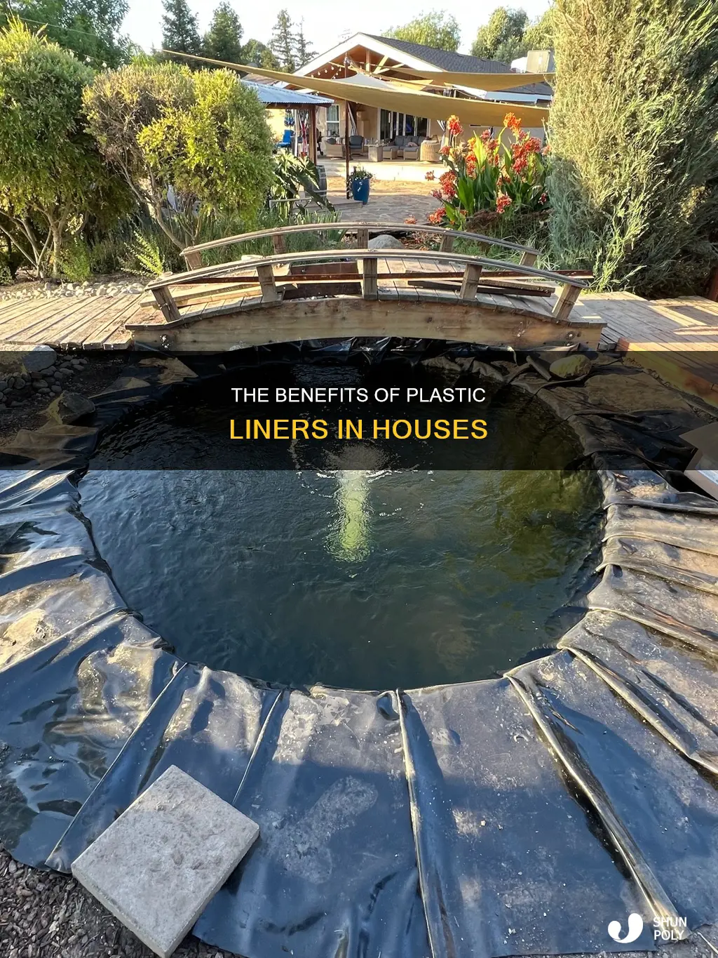 what is the plastic liner on houses