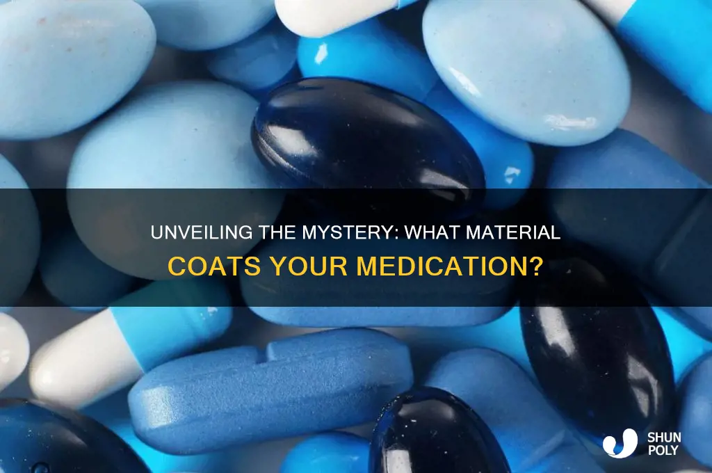 what is the plastic on pills made of