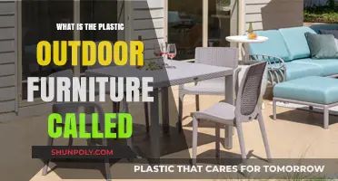 Outdoor Plastic Furniture: What's It Called?