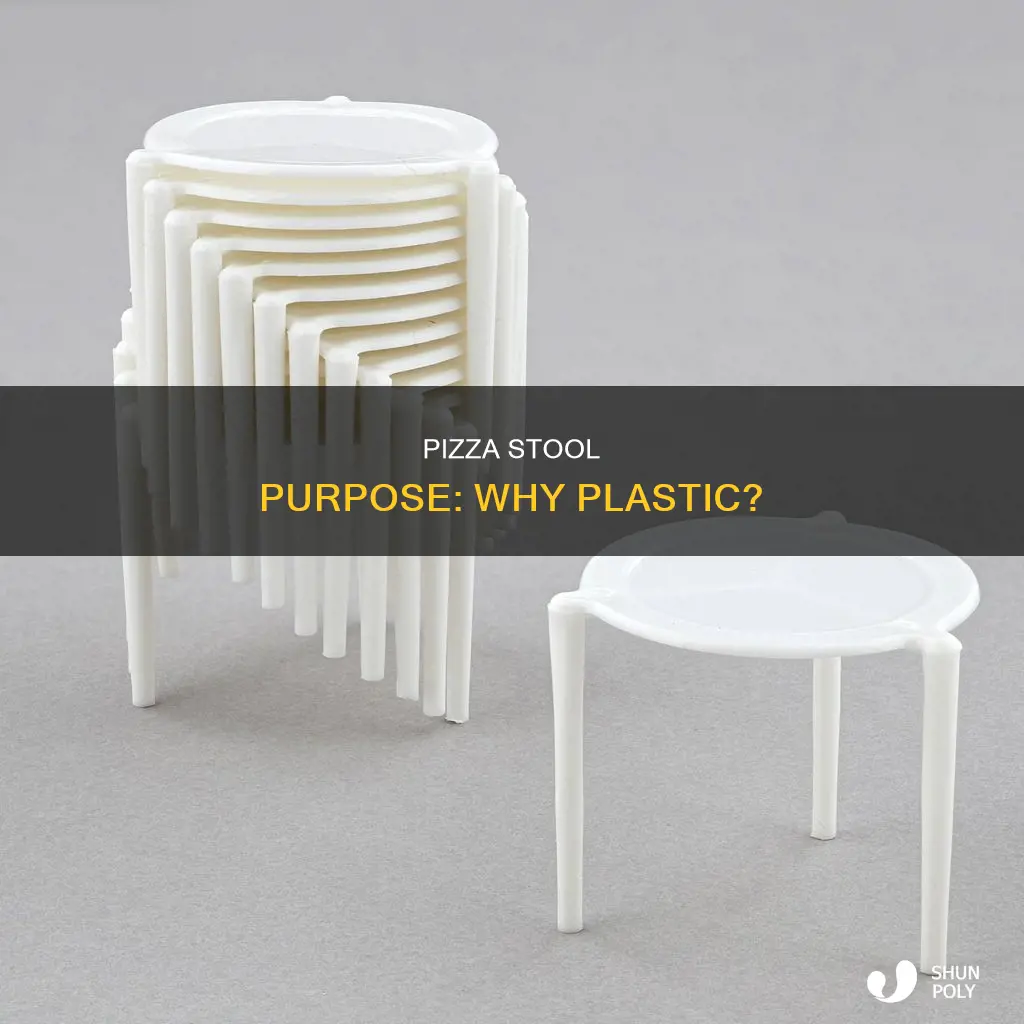 what is the plastic pizza stool for