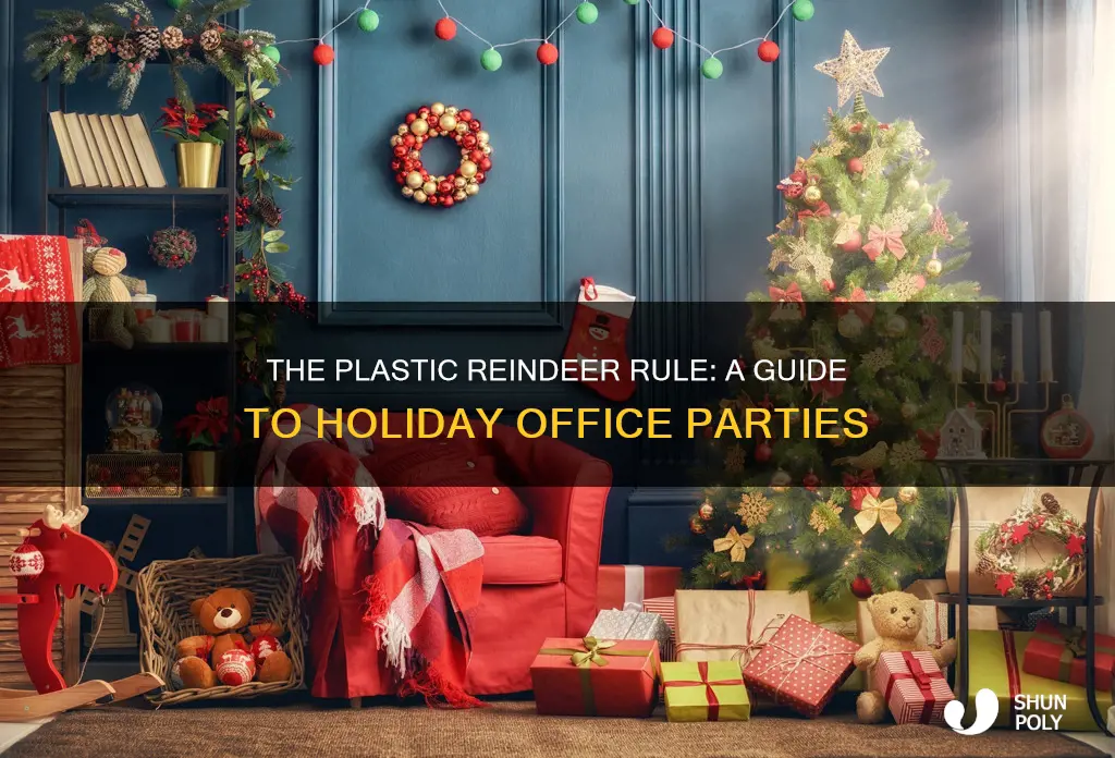 what is the plastic reindeer rule