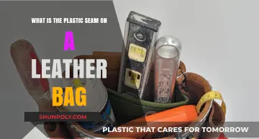 Understanding the Purpose of the Plastic Seam on Leather Bags