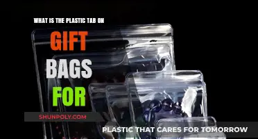 The Purpose of the Plastic Tab on Gift Bags Explained