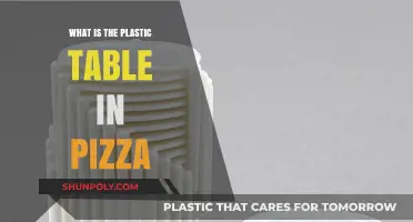 Pizza's Plastic Table: What's the Deal?