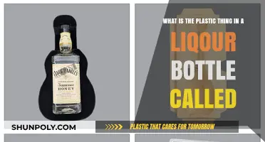 What’s the Plastic Thing in a Liquor Bottle Called?