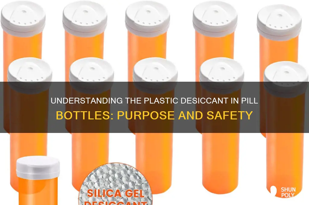 what is the plastic thing in pill bottles