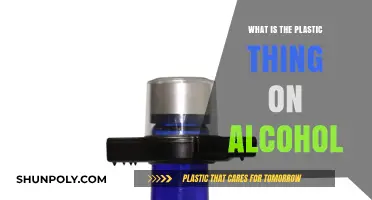The Mystery of Alcohol's Plastic Seal