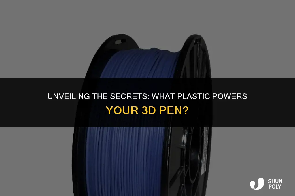 what is the plastic used in 3d pens