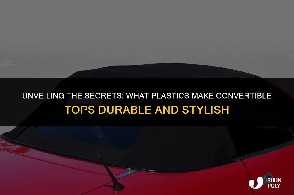what is the plastic used in convertivle tops