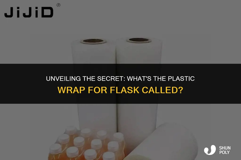 what is the plastic wrap for flask called