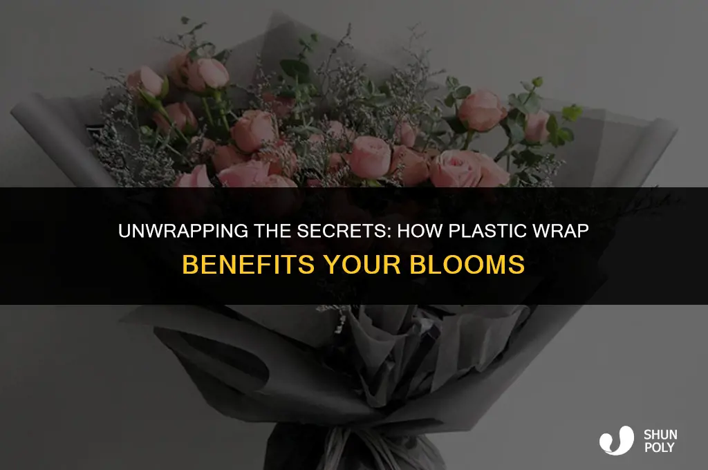 what is the plastic wrap used for flowers