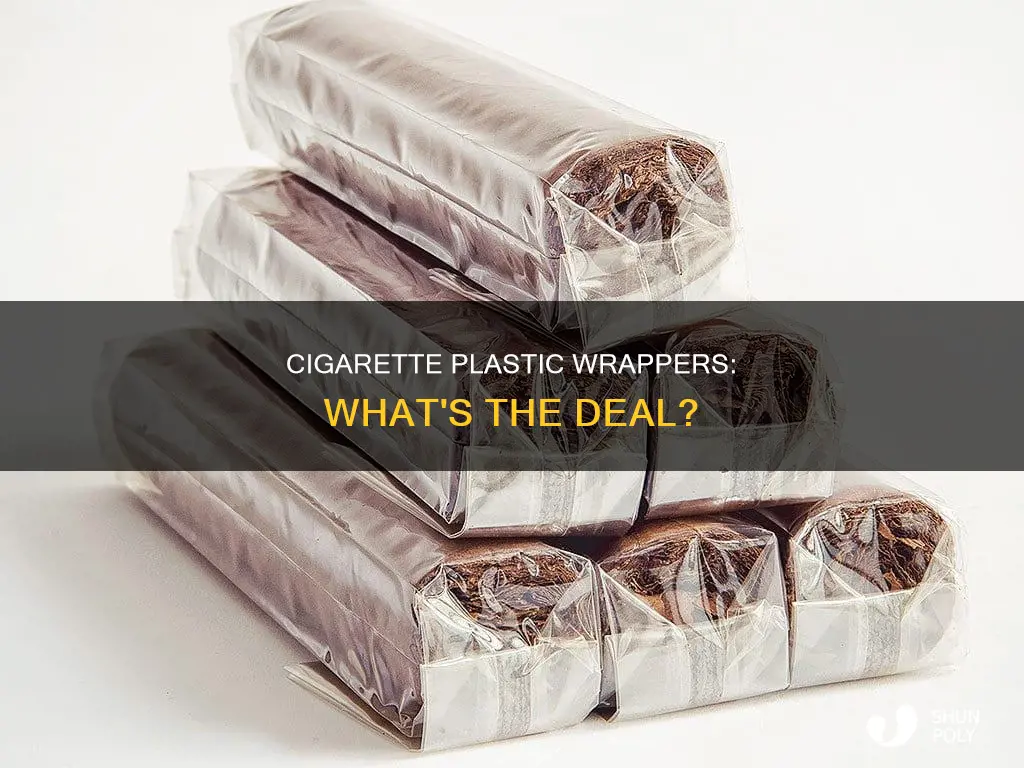 what is the plastic wrapper on cigarettes
