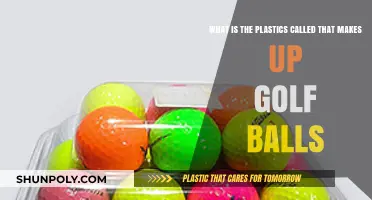 Unveiling the Surprising Plastics Inside Modern Golf Balls