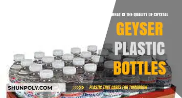 Crystal Geyser Plastic Bottles: Assessing Quality, Durability, and Safety