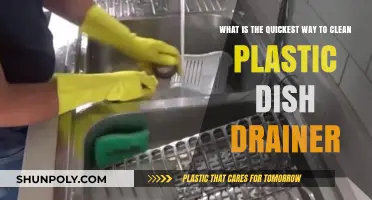 Effortless Plastic Dish Drainer Cleaning: Quick Tips for Sparkling Results