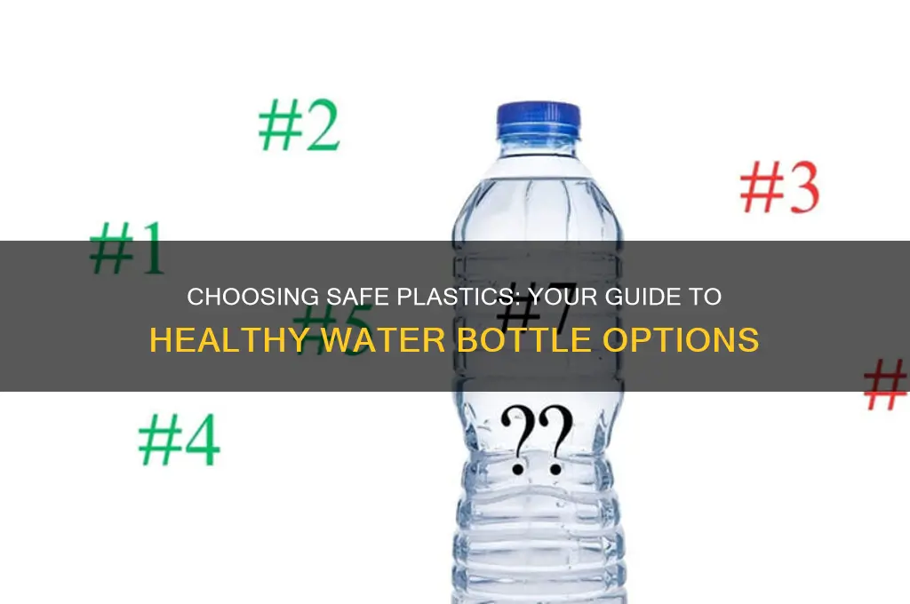 what is the safe plastic for water bottles