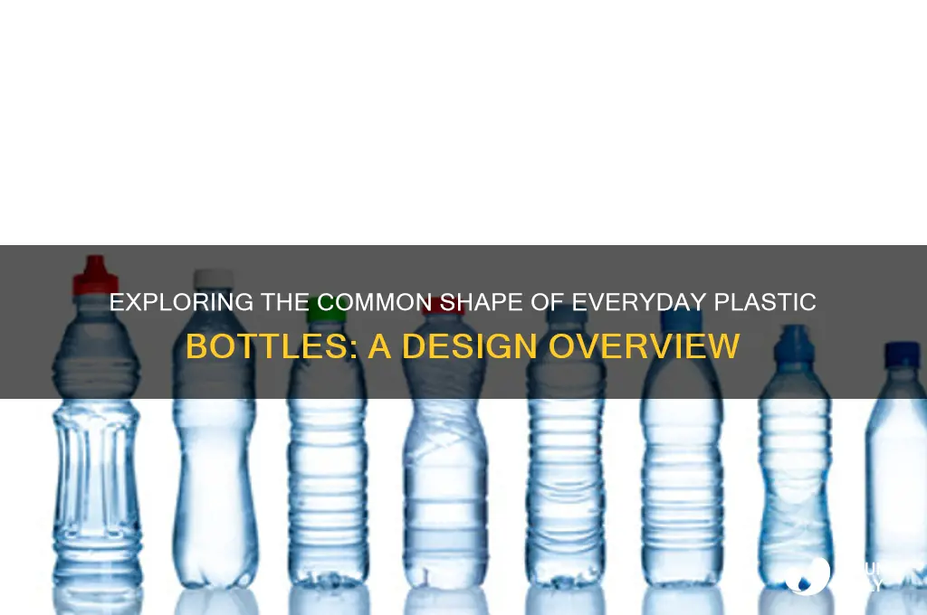 what is the shape of plastic bottle