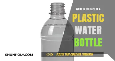 Understanding the Standard Size of a Plastic Water Bottle