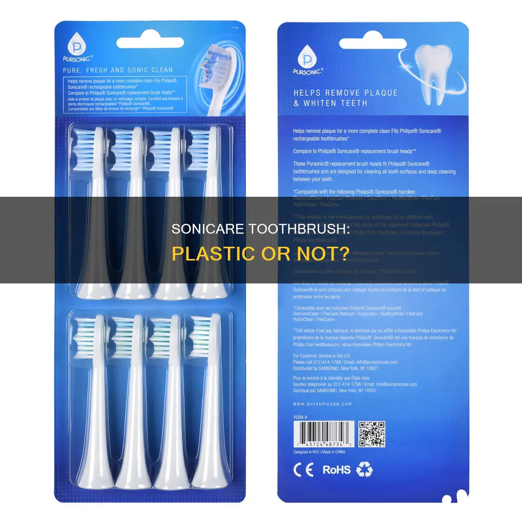 what is the sonicare toothbrush plastic