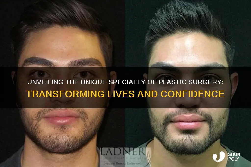 what is the specialty of plastic surgery