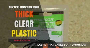 Double Thick Clear Plastic Strength: Understanding Durability and Applications