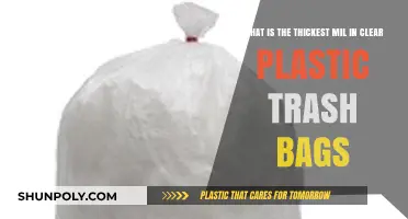 Understanding the Thickest Mil in Clear Plastic Trash Bags