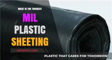 Thickest Plastic Sheeting: How Thick Can It Get?