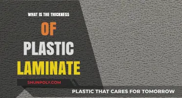 Plastic Laminate Thickness: How Thick Is Too Thick?