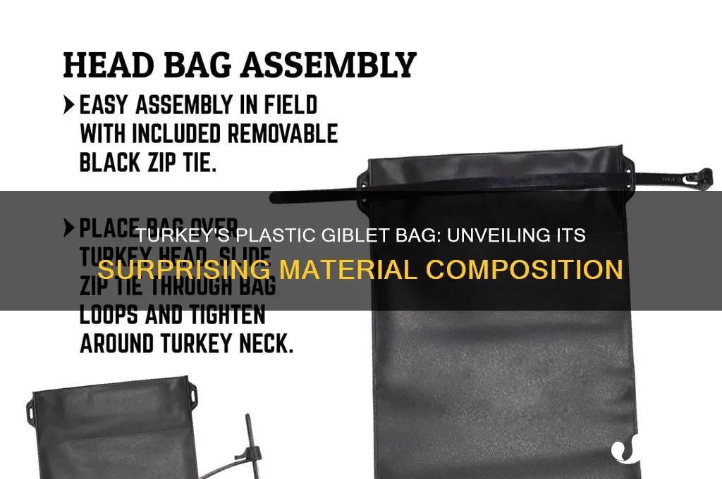 what is the turkey plastic giblet bag made of
