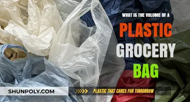 Measuring the Volume of a Standard Plastic Grocery Bag