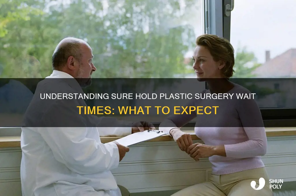 what is the wait time for sure hold plastic surgery