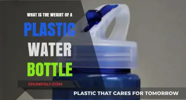 How Much Does a Plastic Water Bottle Weigh? A Quick Guide