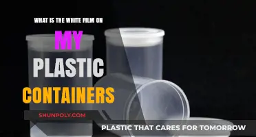 Plastic Containers: Why the White Film?