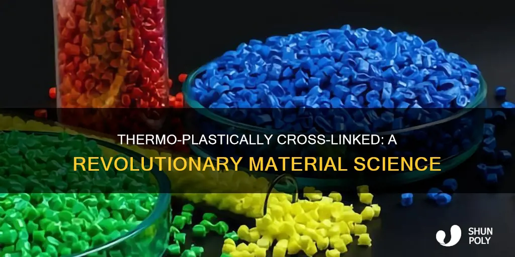 what is thermo-plastically cross-linked