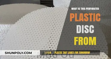 Mystery Plastic Disc: Where Did It Come From?