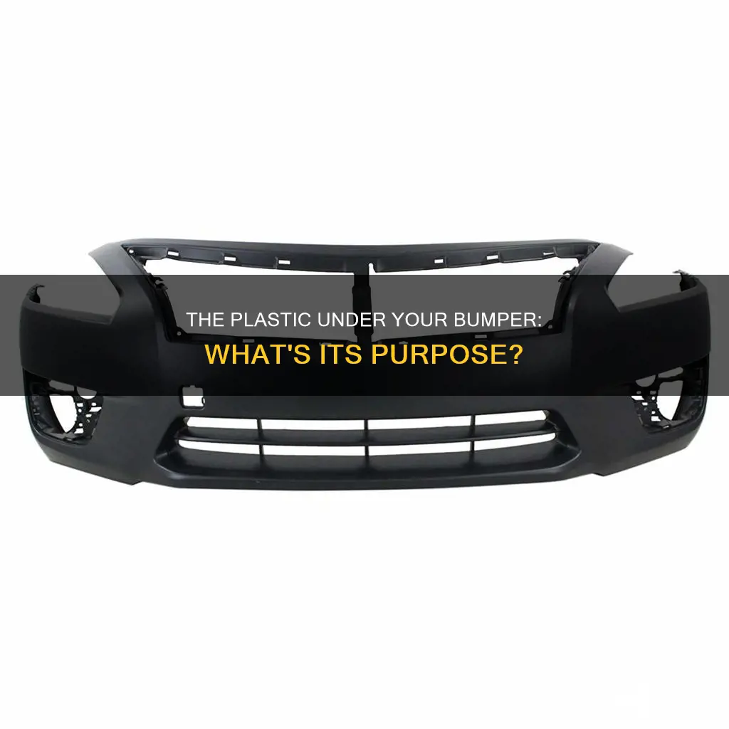 what is thw plastic under my bumper