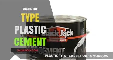 Tube Type Plastic Cement: What's the Deal?