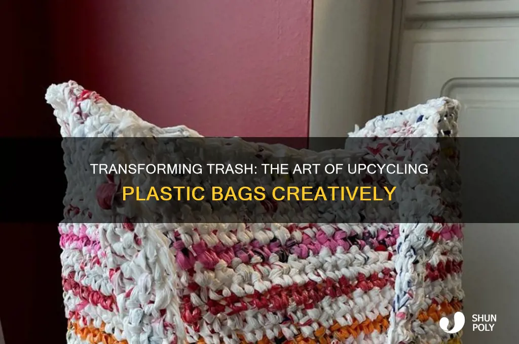 what is upcycling plastic bags