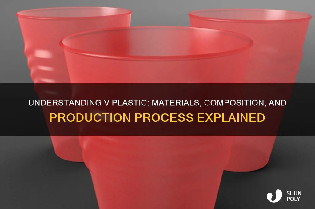 what is v plastic made from