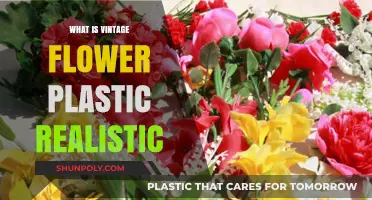 The Beauty of Vintage Flower Plastic Realism