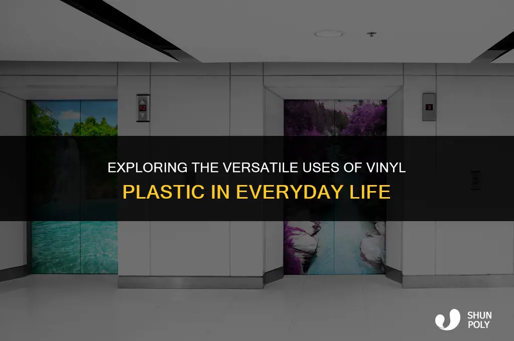 what is vinyl plastic used for