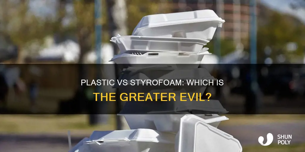 what is worse plastic or styrofoam