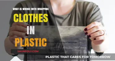The Environmental Impact of Wrapping Clothes in Plastic