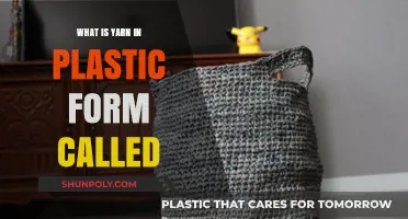 Plastic Yarn: What's it Called?