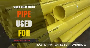 Exploring the Versatile Uses of Yellow Plastic Piping
