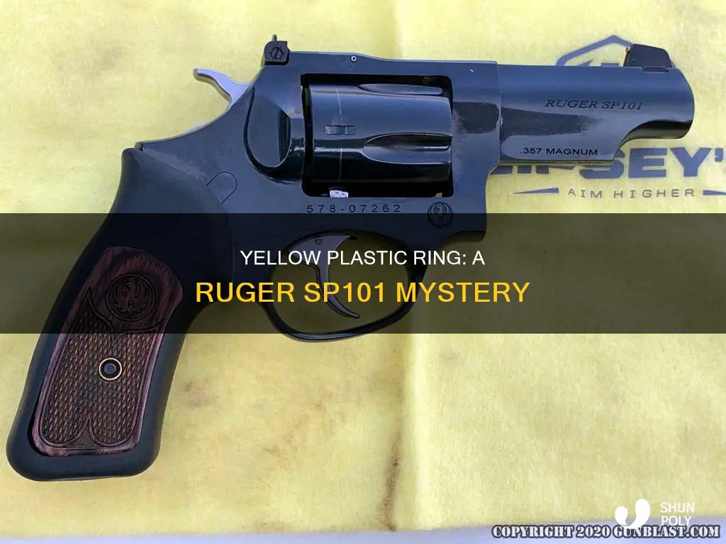 what is yellow plastic ring ruger sp101
