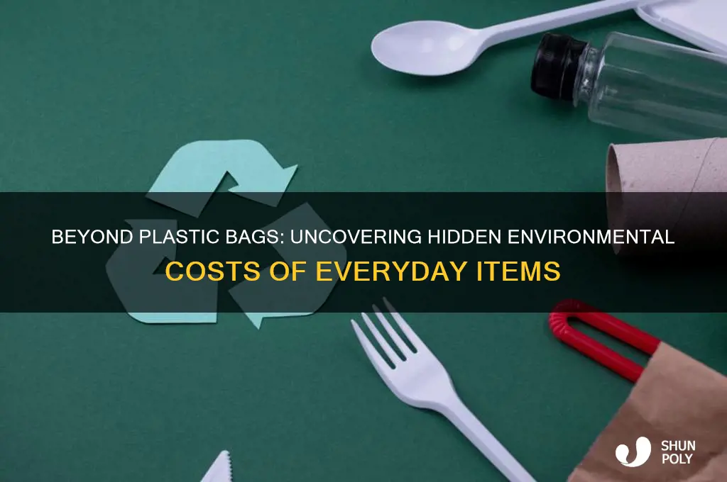 what items aside from plastic bags have a negative externality