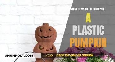 Essential Supplies for Painting a Plastic Pumpkin